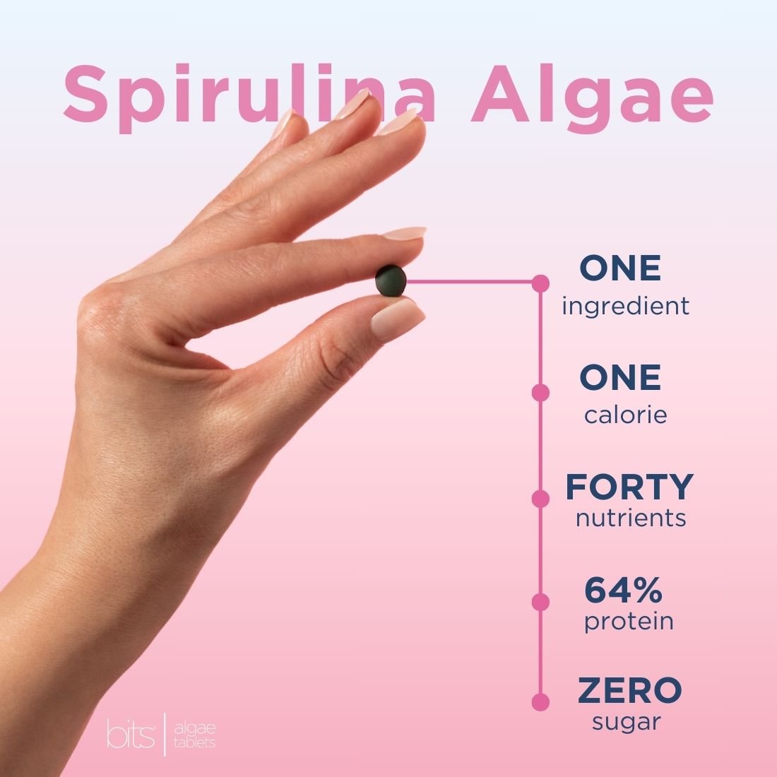 BEAUTYbits® Spirulina | Large Bag